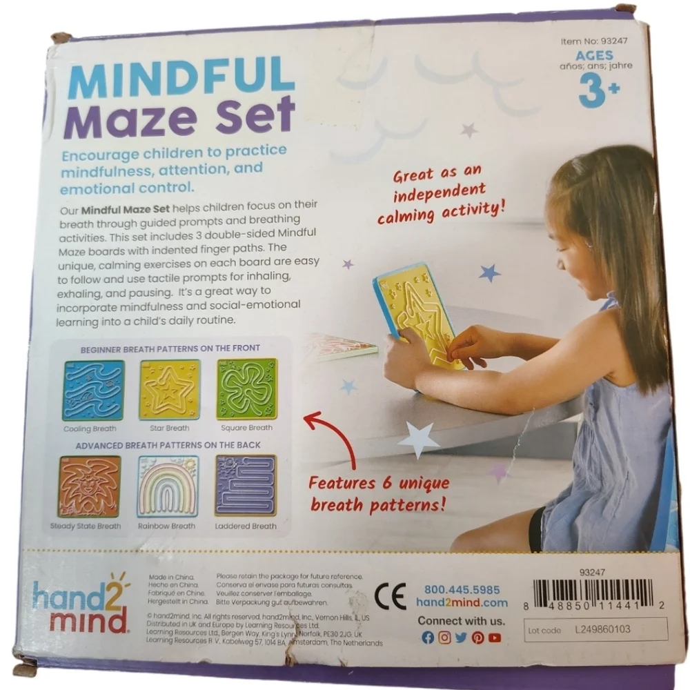 Hand 2 Mind Mindful Maze Set